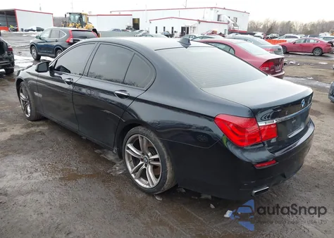 2012 BMW 750I xDrive z USA, uszkodzony, nr VIN WBAKC6C52CC396698